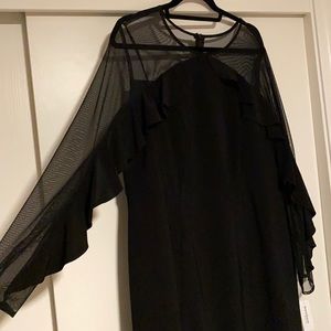 Dress Barn black cocktail dress in size 18W